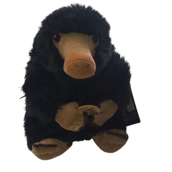 New NWT Harry Potter Fantastic Beasts Plush Soft Toy, Black, Small Niffler - Picture 2 of 14